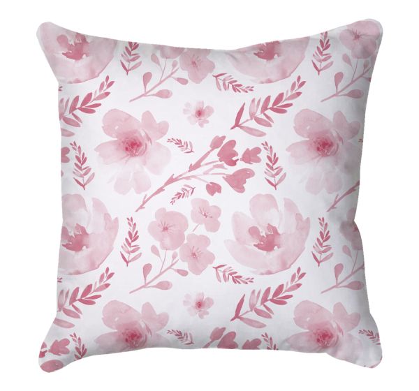 Pink Floral Scatter Cushion