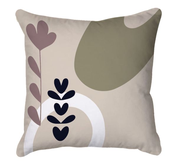 Natural Abstract Scatter Cushion