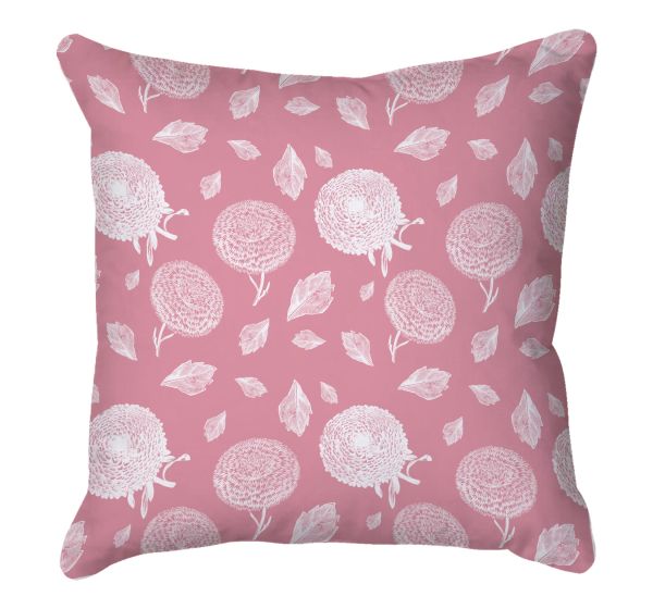 Pink Floral Scatter Cushion
