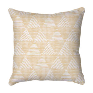 Yellow Abstract Scatter Cushion