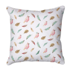 Pink Bird Multi Scatter Cushion