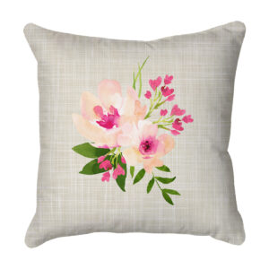 Pink Posy Scatter Cushion