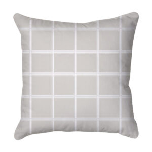 Grey Check Scatter Cushion