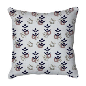 Natural Abstract Repeat Scatter Cushion