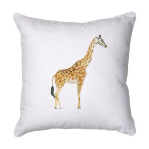 Single Giraffe Scatter Cushion